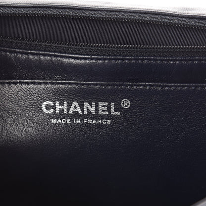 Chanel Lambskin Quilted Jumbo Single Flap Blue 6 of 10