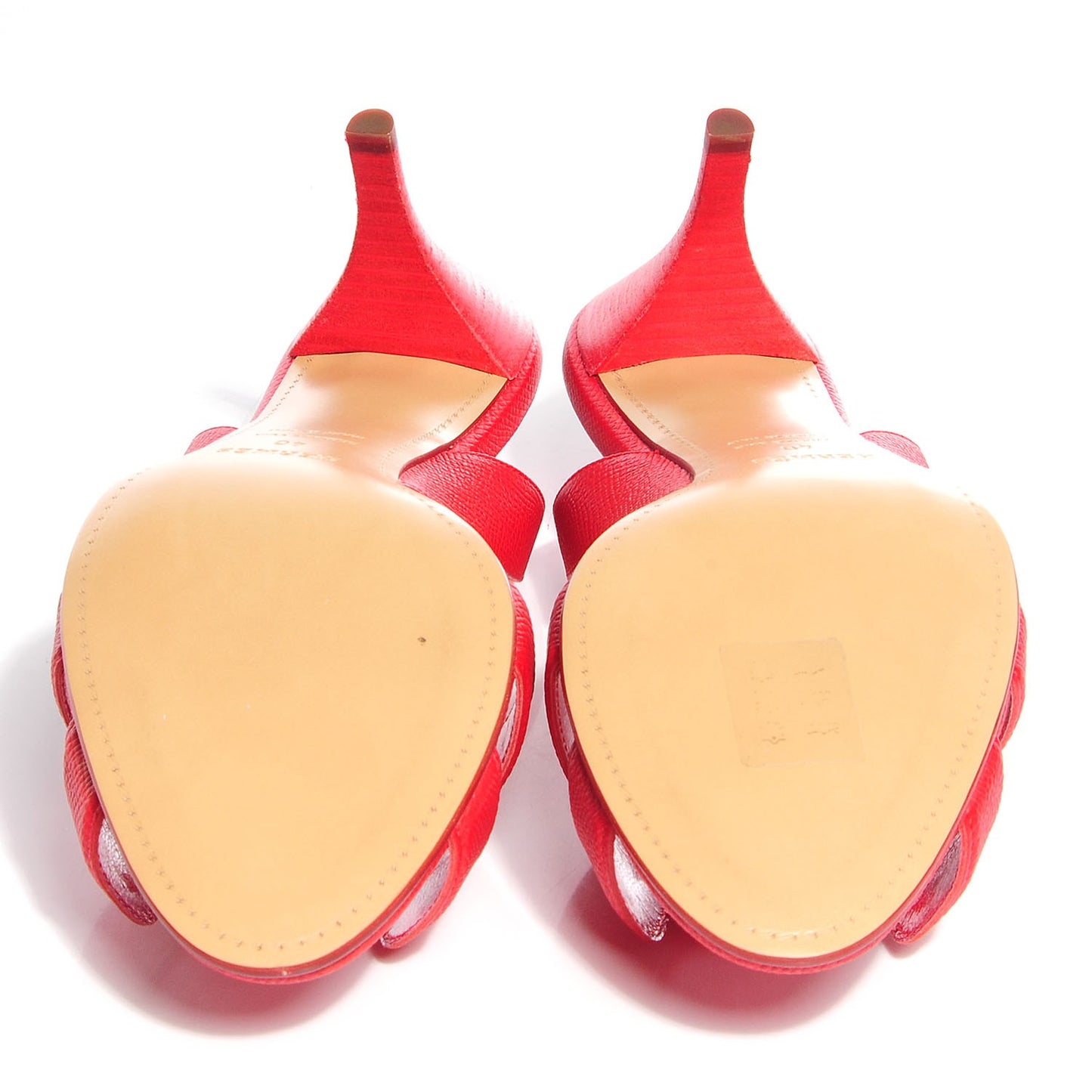 Epsom Night 70 Slingback Sandals 40 Rouge Casaque