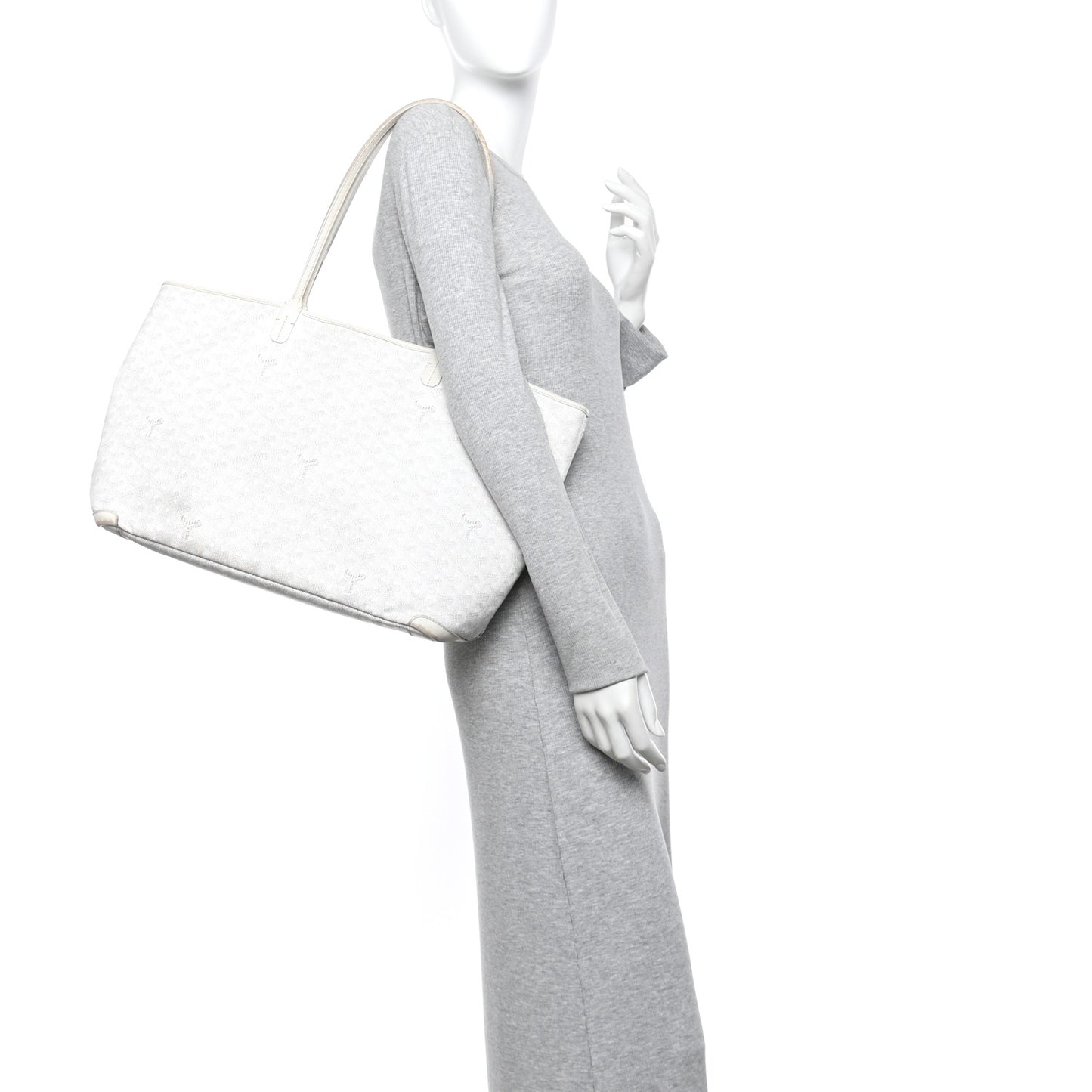 Goyardine Artois MM White