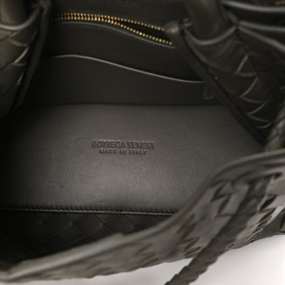 Bottega Veneta Nappa Intrecciato Small Andiamo Shoulder Bag Cypress 5 of 9