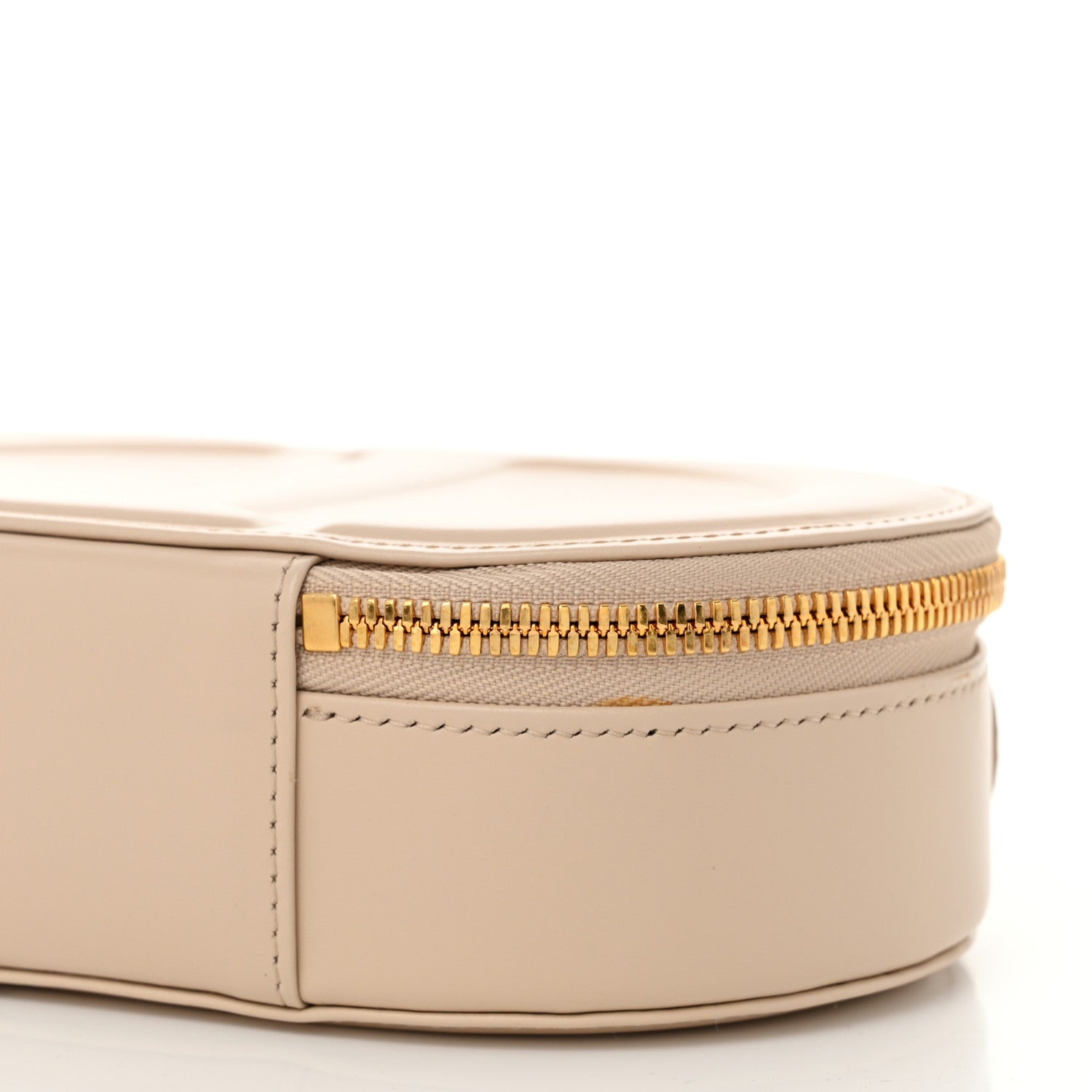 Christian Dior Calfskin CD Signature Oval Crossbody Camera Bag Beige 10 of 11