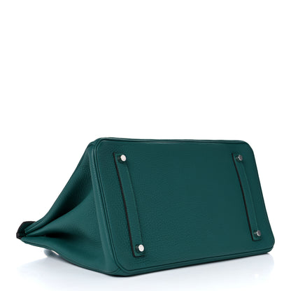 Hermes Togo Birkin 35 Malachite 5 of 34