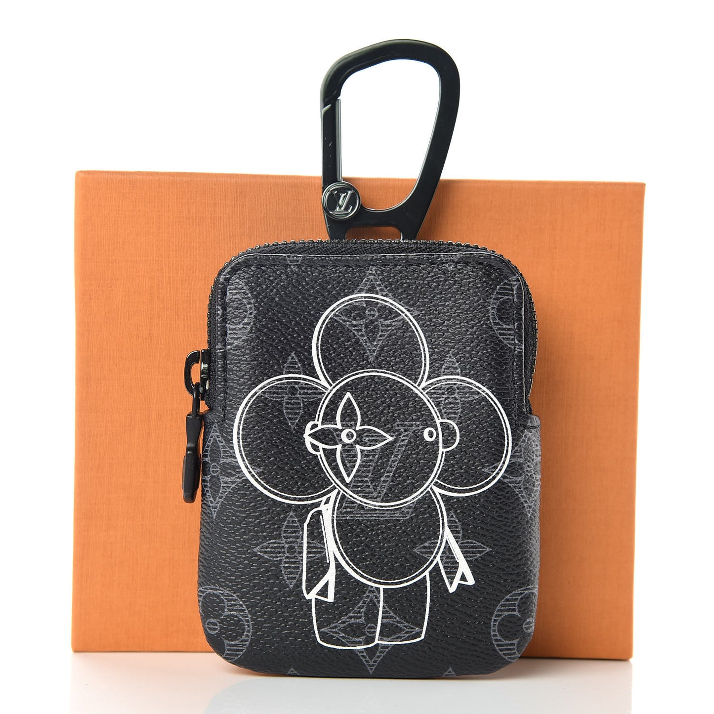 Monogram Eclipse Vivienne Zipper Key Ring