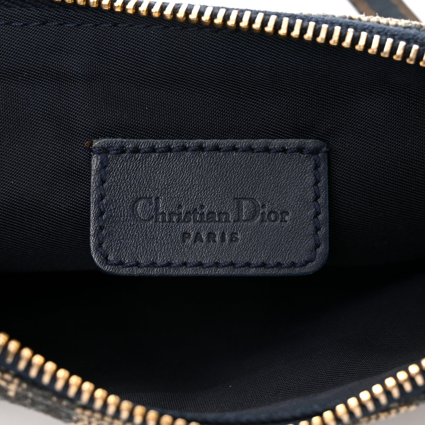 Monogram Mini Saddle Pochette Navy