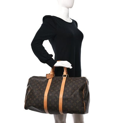 Louis Vuitton Monogram Keepall 45 2 of 9