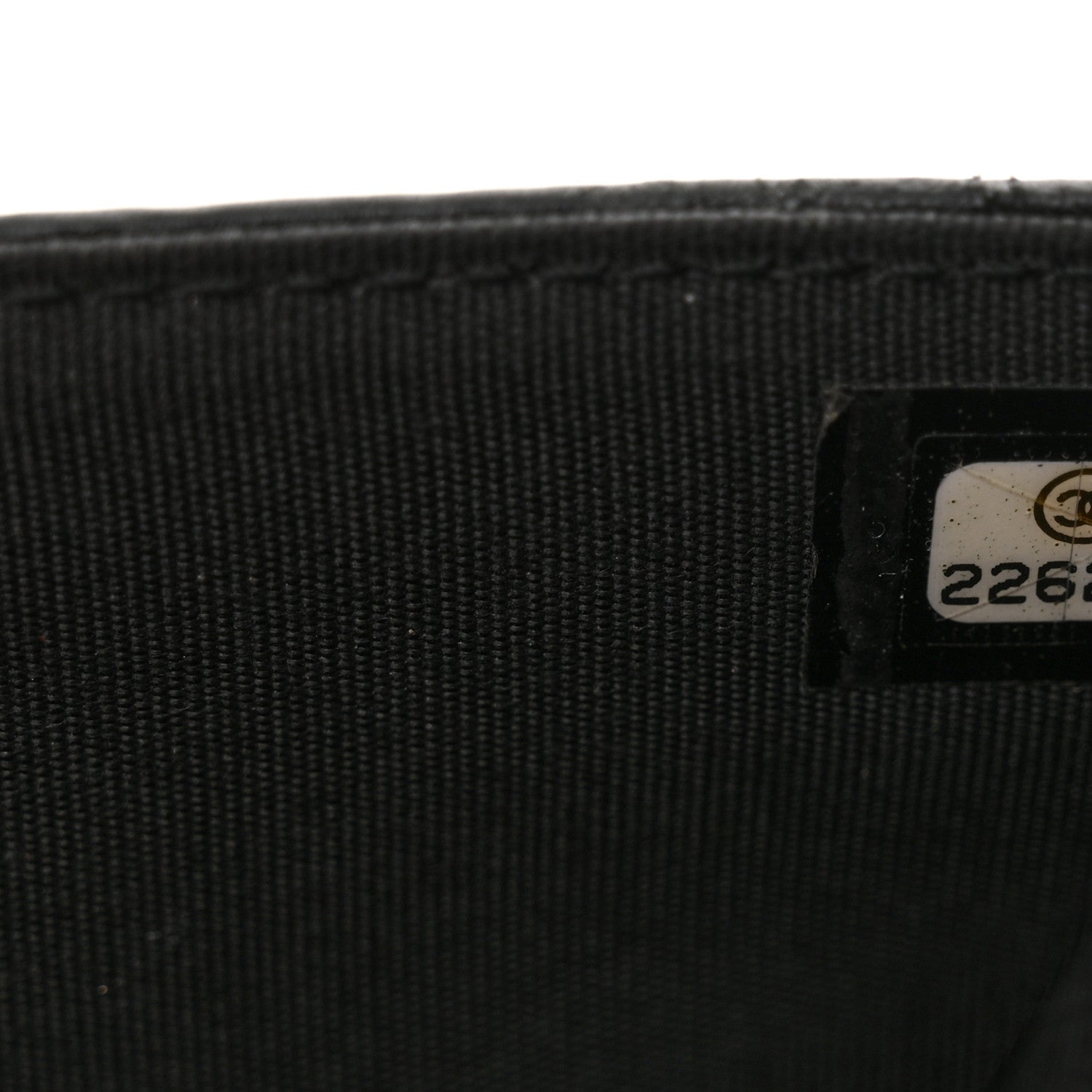 Chanel Calfskin Quilted Chain Around Boy Wallet On Chain WOC Black 7 of 14