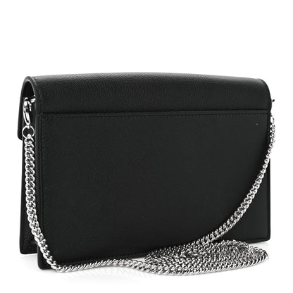 Louis Vuitton Soft Calfskin My Lockme Chain Pochette Black 3 of 8