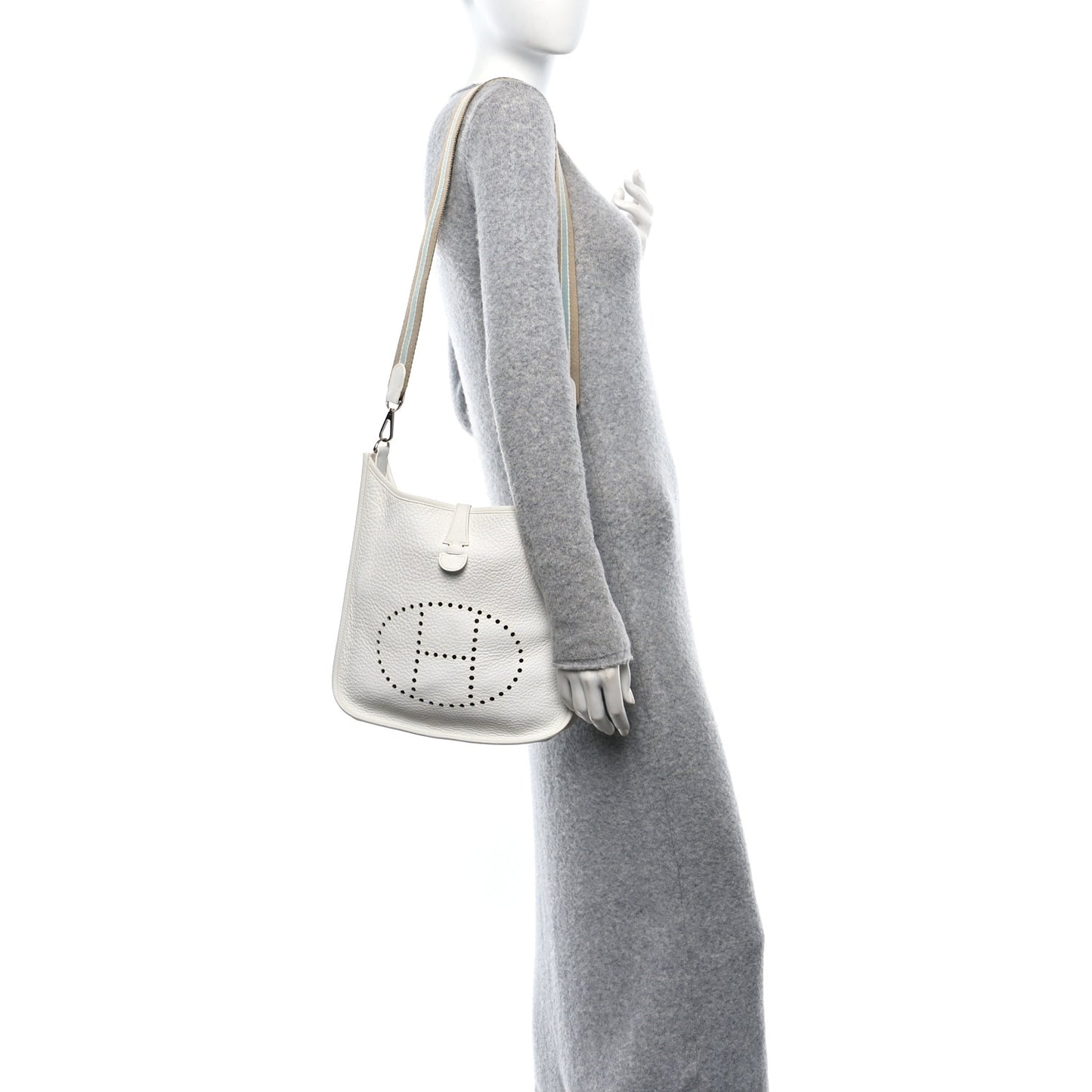Taurillon Clemence Amazone Evelyne II PM White White