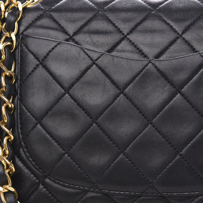 Chanel Lambskin Quilted Small Double Flap Black 15 of 16