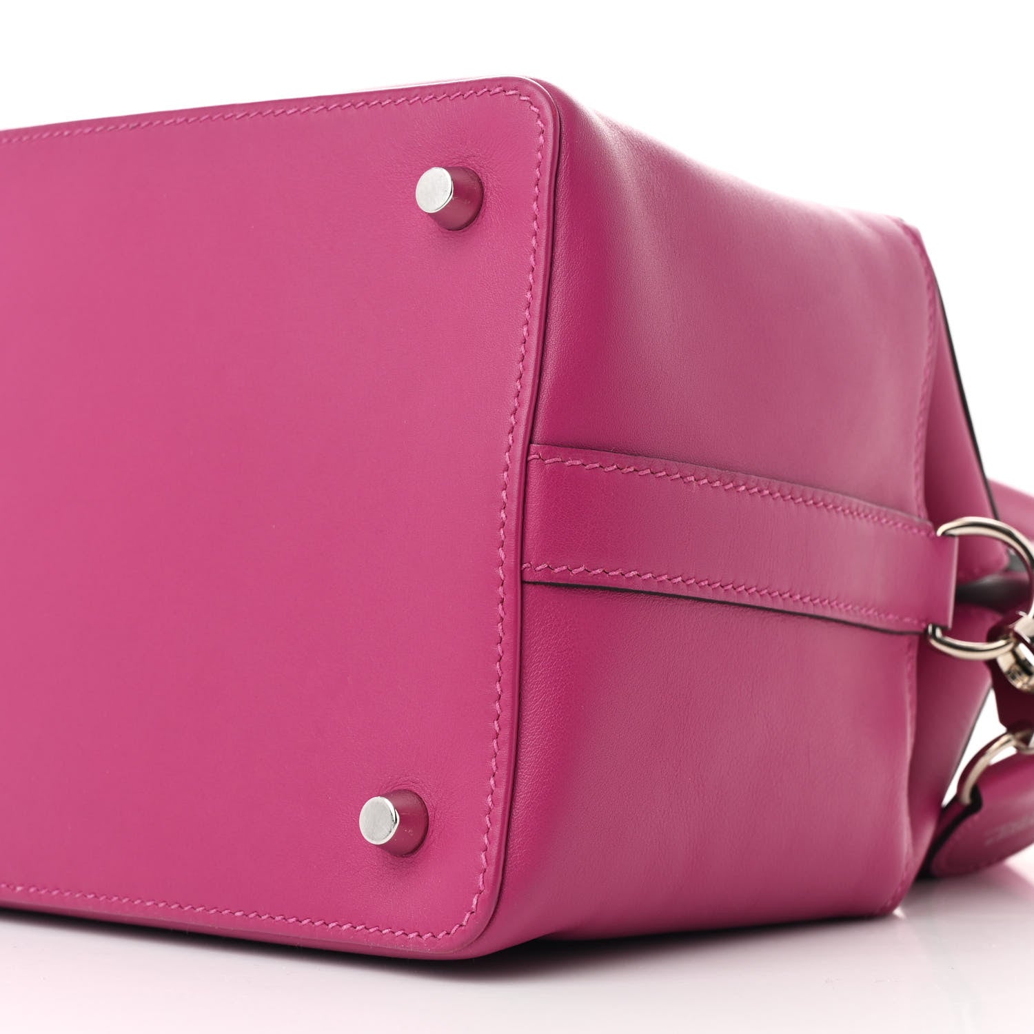 Hermes Swift Toolbox 20 Rose Pourpre 10 of 10