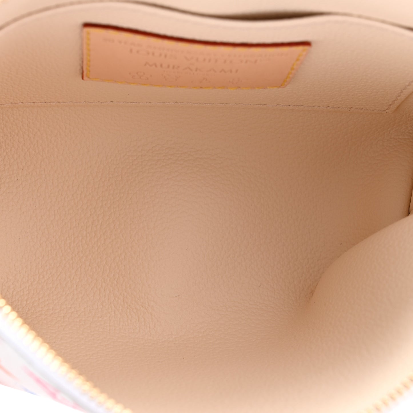 LV x TM Monogram Multicolor Cosmetic Pouch PM White
