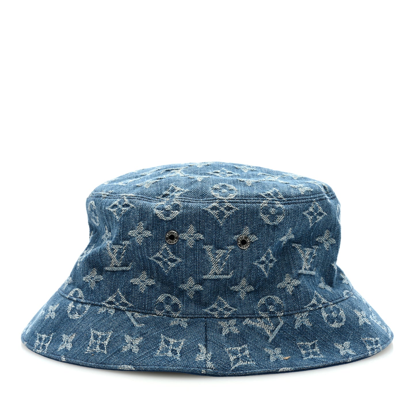 Monogram Denim Transformable Bob Bucket Hat 62 Blue