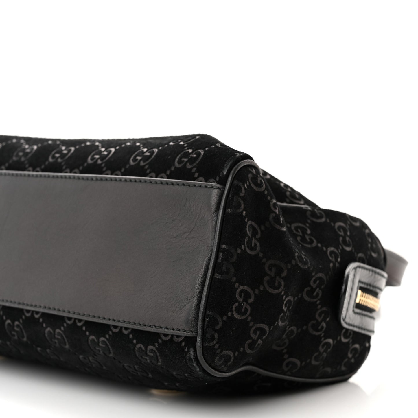 Guccissima Suede Charmy Boston Black