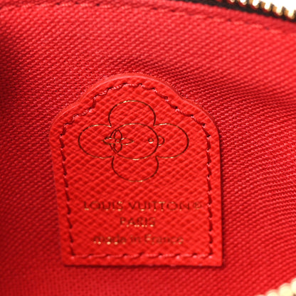 Louis Vuitton Monogram 2024 Christmas Animation Candy Factory Mini Pochette Accessories Candy Red 6 of 8