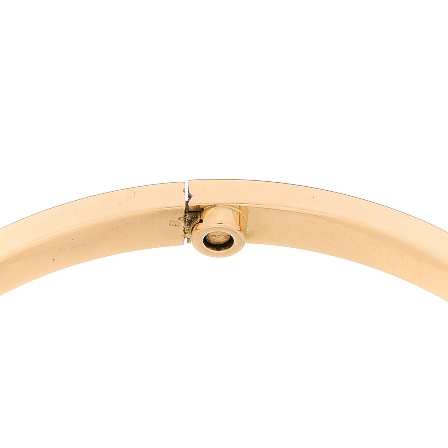 18K Yellow Gold Small LOVE Bracelet 17