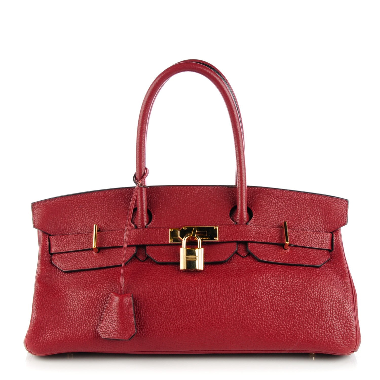 Hermes Taurillon Clemence JPG Birkin 42 Rouge H 1 of 19