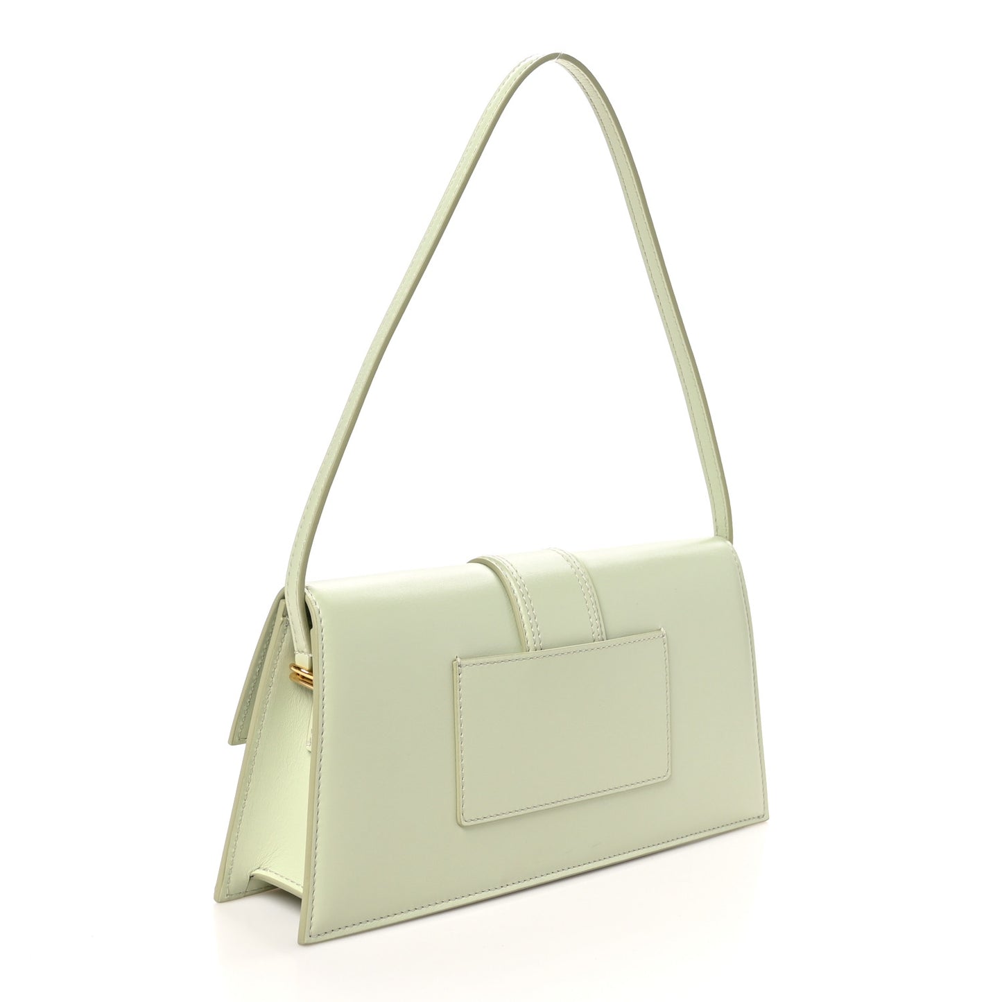 Smooth Calfskin Le Bambino Long Light Green