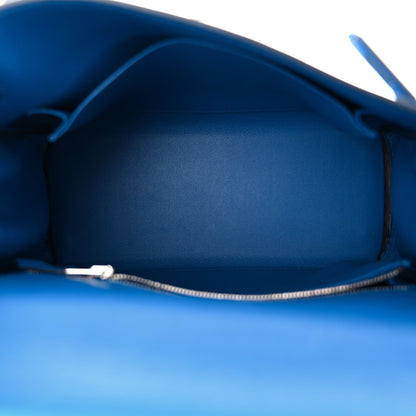 Hermes Swift Kelly Retourne 25 Bleu France 5 of 11