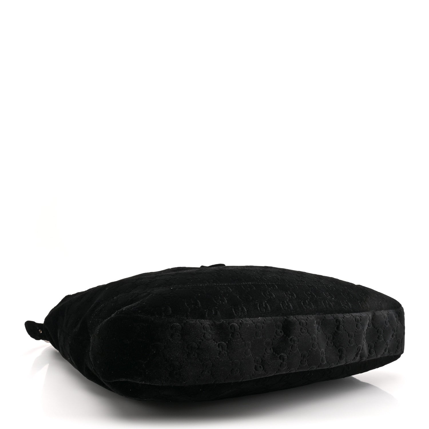 Gucci Velvet Large Jackie 1961 Shoulder Bag Black Black 4 of 10