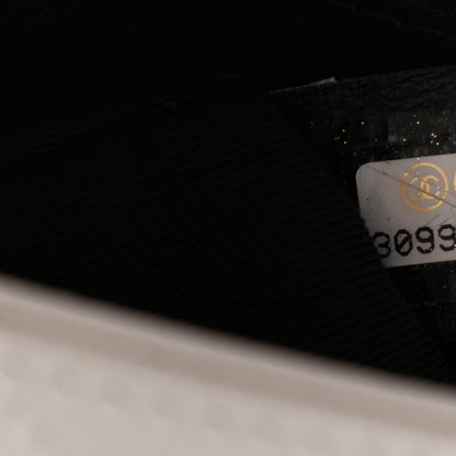 Chanel Caviar Quilted My Everything Flap White Black 7 of 9