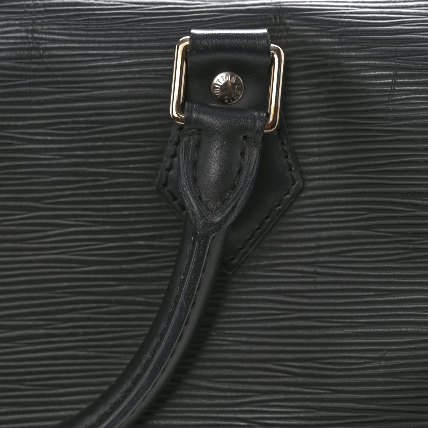 Louis Vuitton Epi Speedy 30 Black 12 of 15