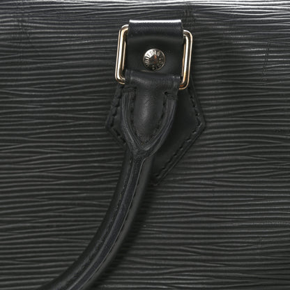 Louis Vuitton Epi Speedy 30 Black 12 of 15