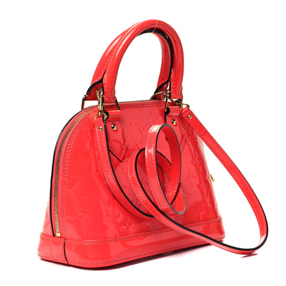 Louis Vuitton Vernis Alma BB Hot Pink 3 of 9