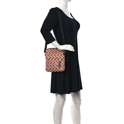 Burberry Nylon Monogram Crossbody Vermillion 2 of 10