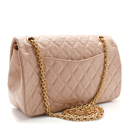 Chanel Aged Calfskin Quilted 2.55 Reissue 225 Flap Light Beige 3 of 10