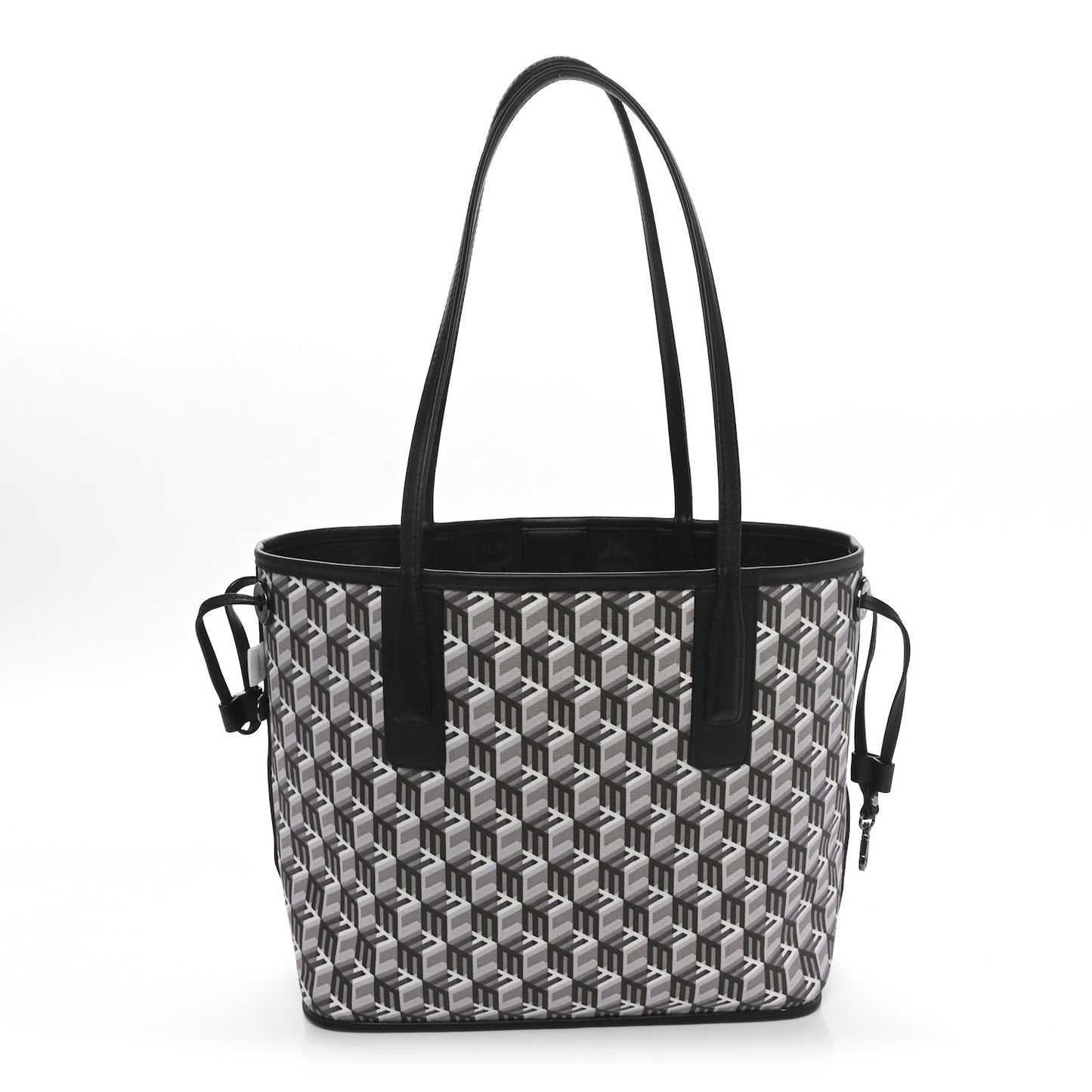 Visetos Small Liz Reversible Shopper Tote Black