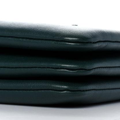 Celine Lambskin Small Trio Crossbody Bag Light Emerald 10 of 10