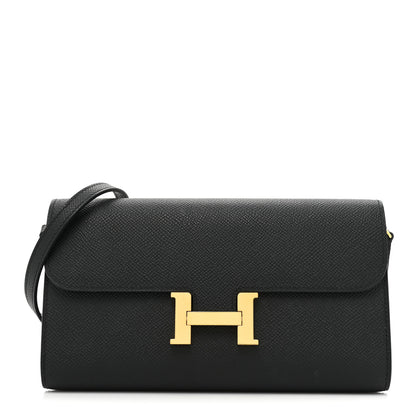Hermes Epsom Constance Wallet To Go Black 1 of 15