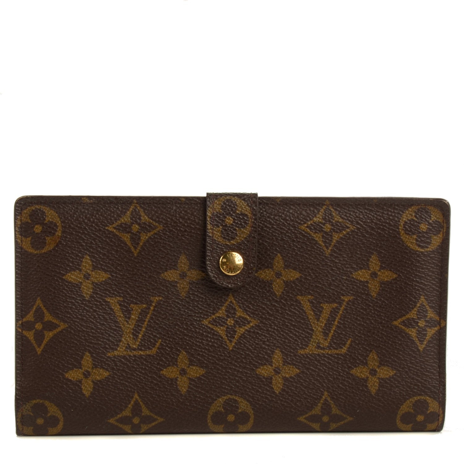 Louis Vuitton Monogram Continental French Purse Wallet 1 of 9