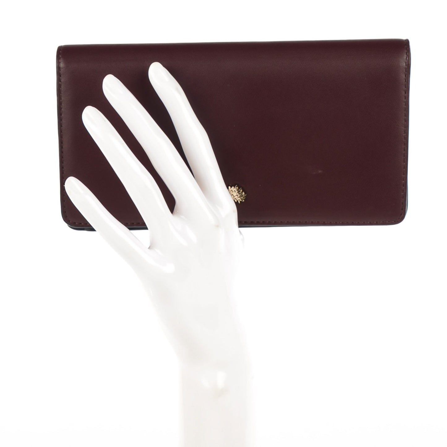 Nappa Tree Slim Wallet Oxblood Midnight Blue