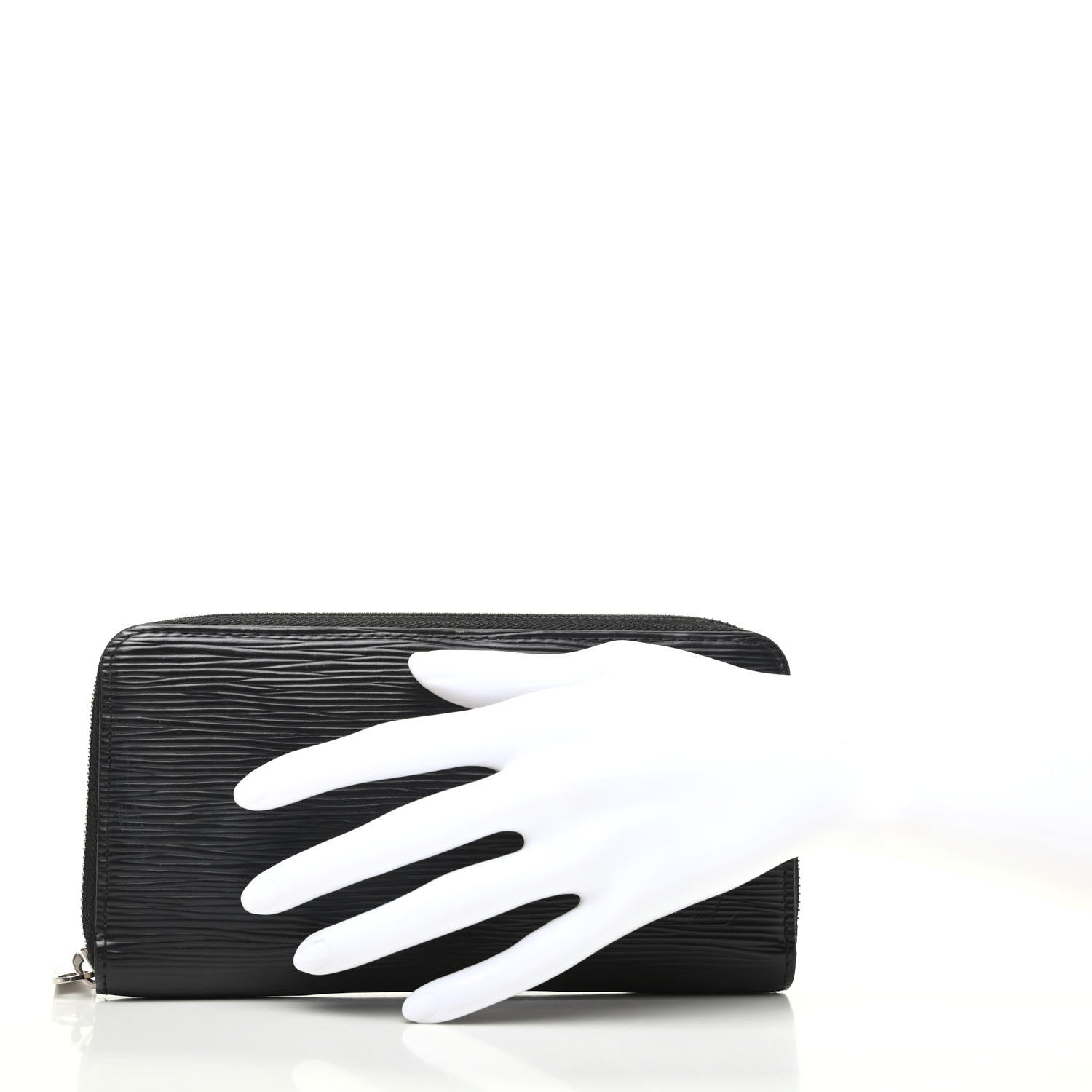 Louis Vuitton Epi Zippy Wallet Black 2 of 6