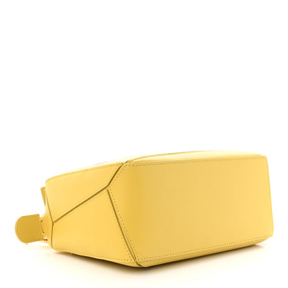 Loewe X HOWLS MOVING CASTLE Satin Calfskin Small Heen Puzzle Dark Yellow 4 of 9