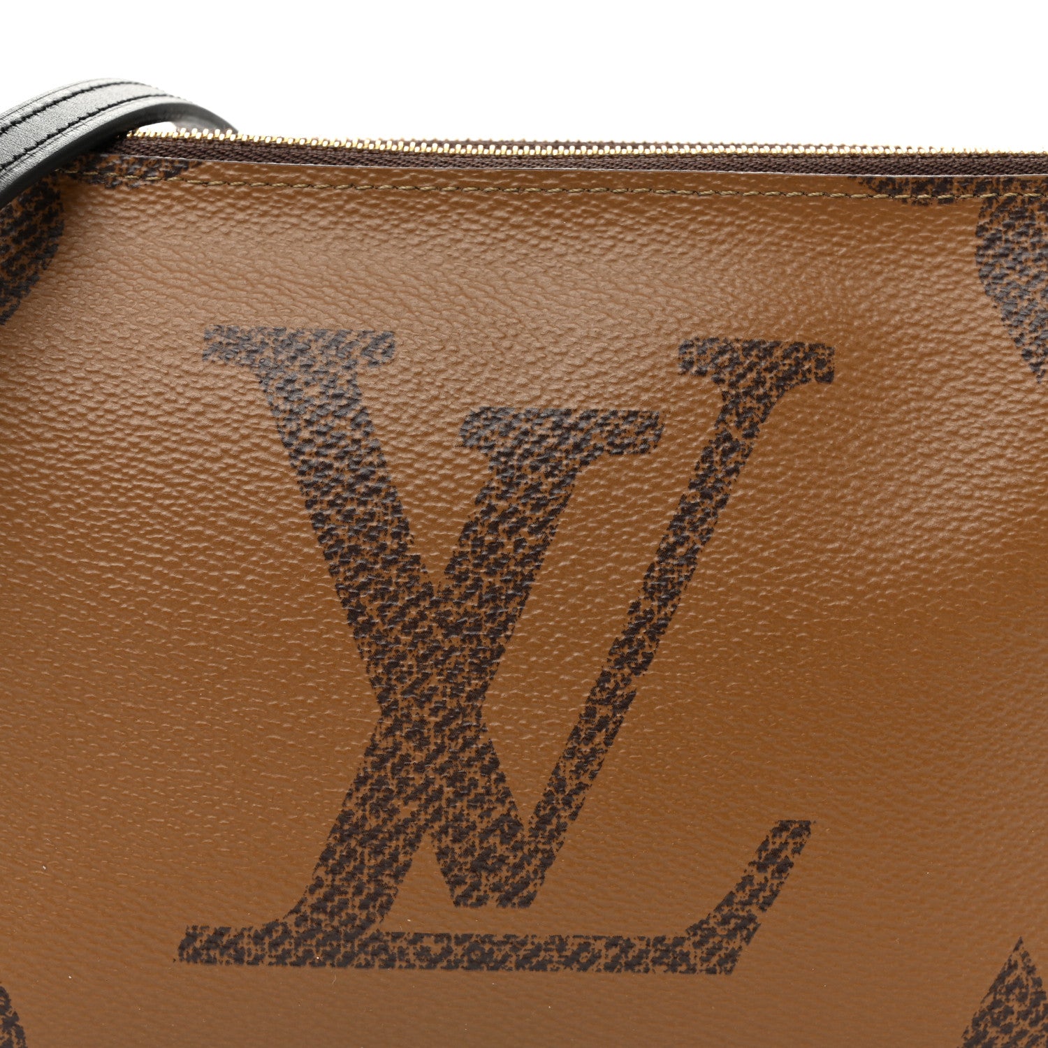 Louis Vuitton Reverse Monogram Giant Double Zip Pochette 8 of 11