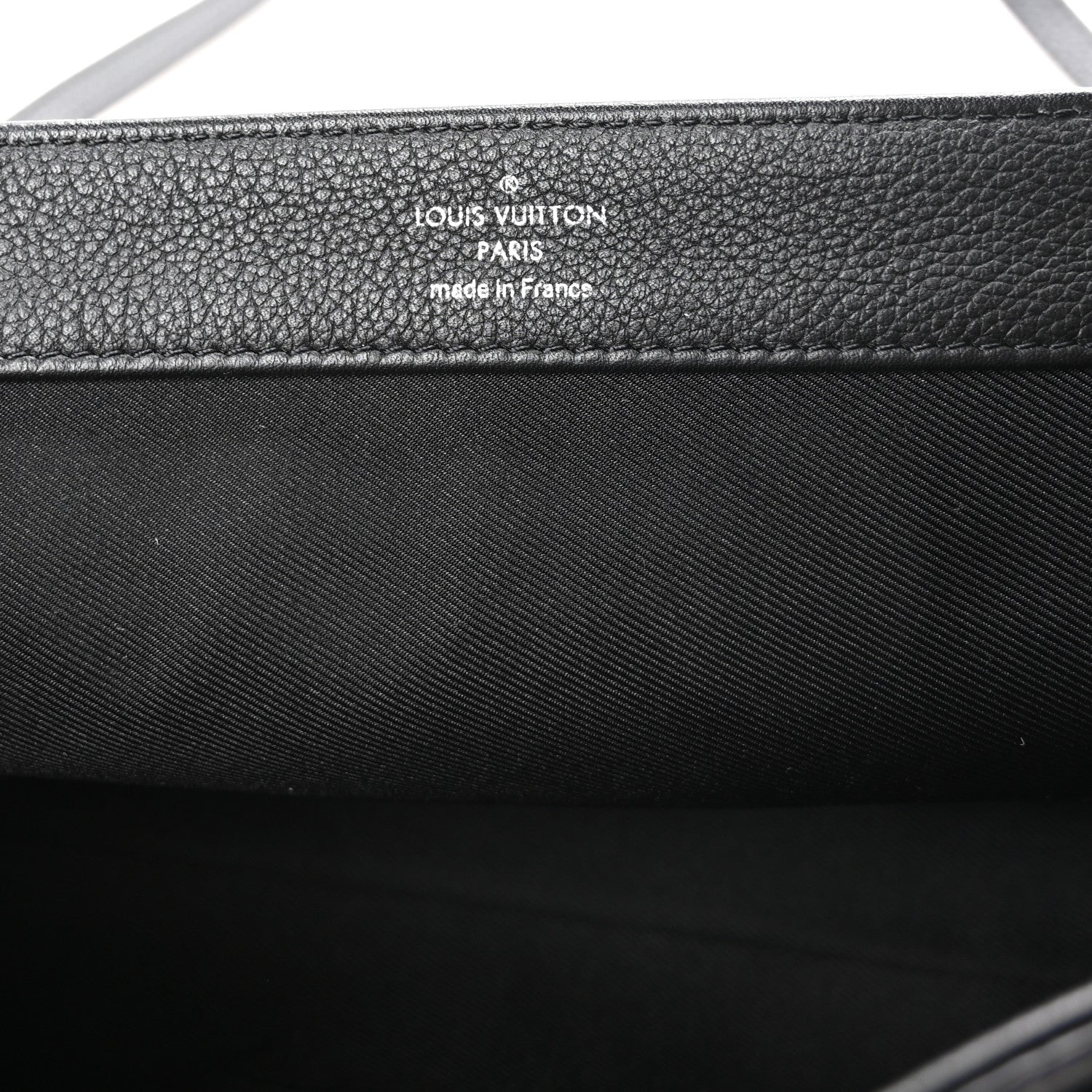Louis Vuitton Calfskin Lockme II Chain Bag BB Black 6 of 10