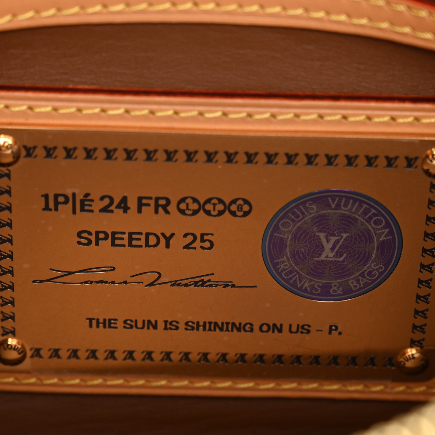 Louis Vuitton Calfskin Monogram Speedy P9 Bandouliere 25 Jaune Mat 7 of 10