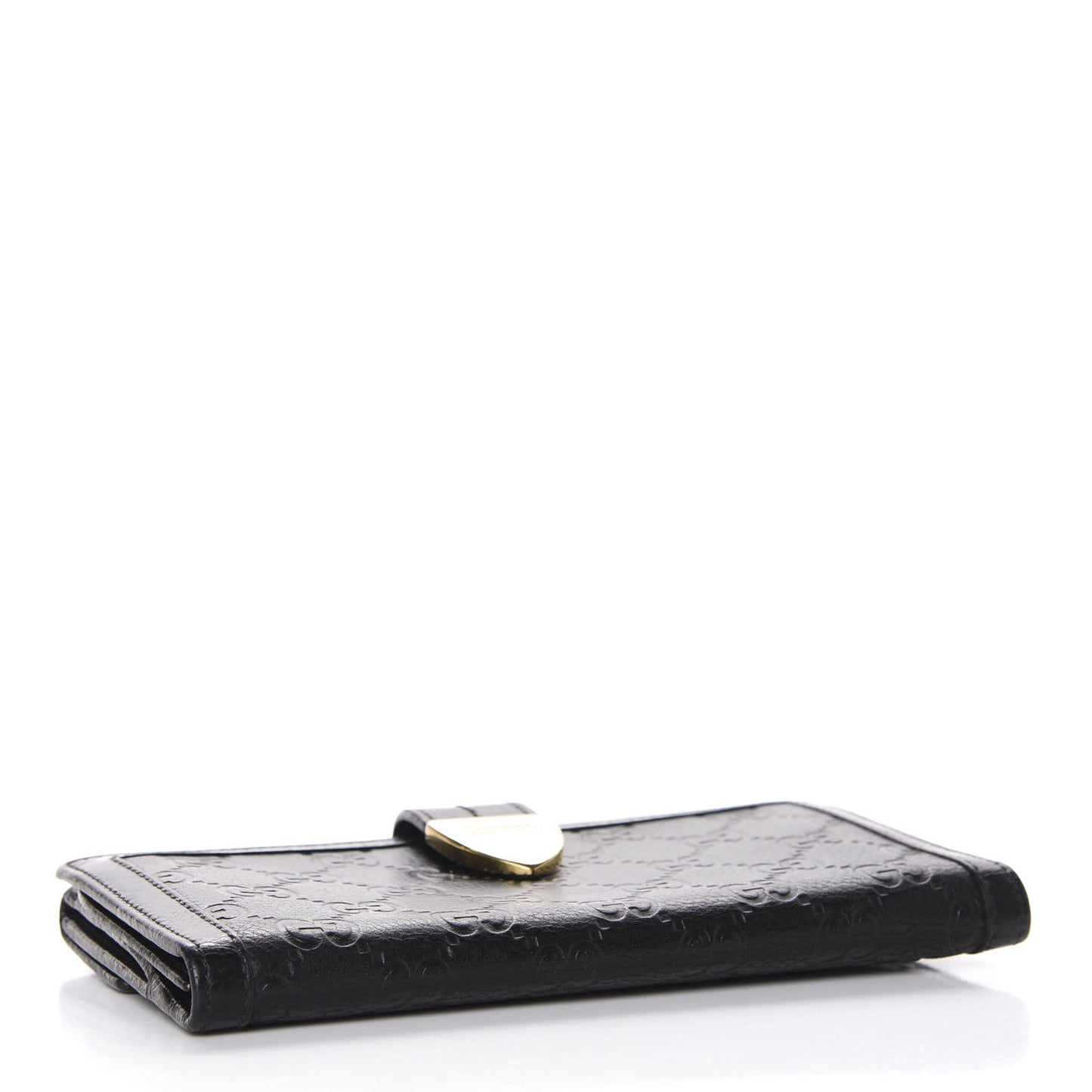 Guccissima Signoria Continental Wallet Black