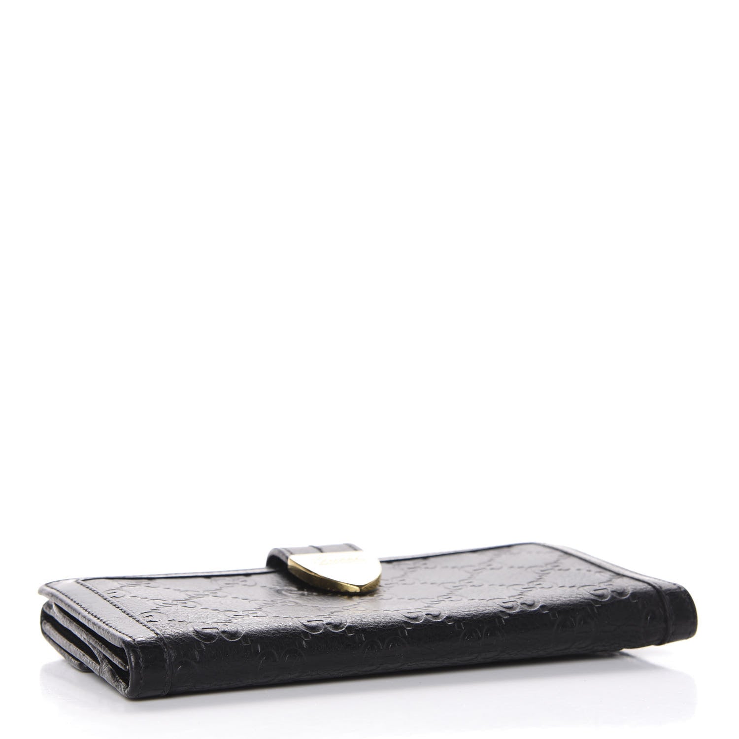 Gucci Guccissima Signoria Continental Wallet Black 4 of 10