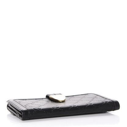 Gucci Guccissima Signoria Continental Wallet Black 4 of 10