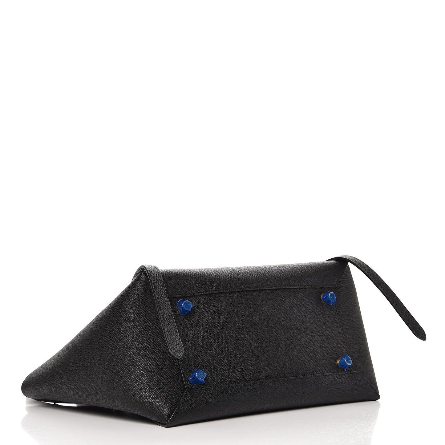 Grained Calfskin Mini Belt Bag Black