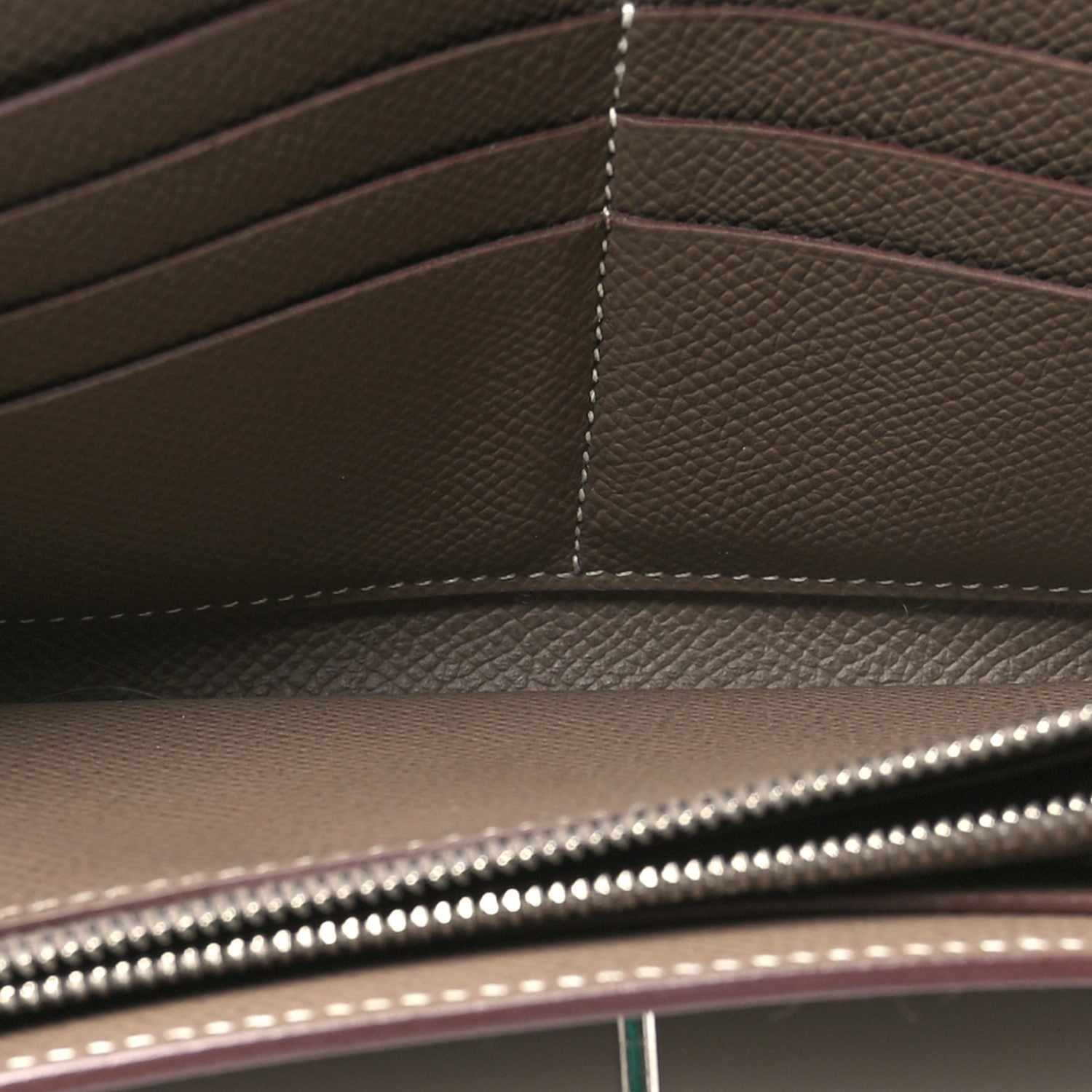 Hermes Epsom Kelly Longue Wallet Etoupe 5 of 9