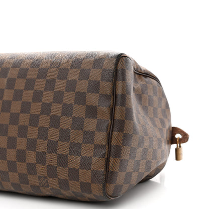 Louis Vuitton Damier Ebene Speedy 35 10 of 13