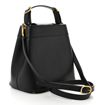 Valentino Garavani Smooth Calfskin Supervee Top Handle Bag Black 3 of 9