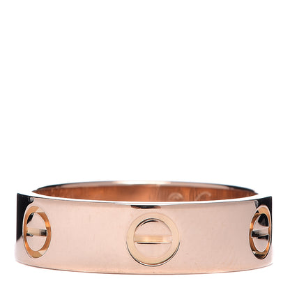 Cartier 18K Pink Gold 5.5mm LOVE Ring 55 7.25 1 of 5
