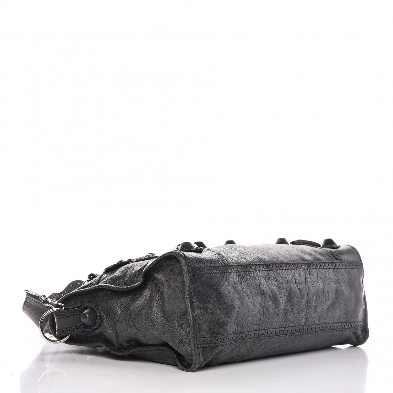 Balenciaga Agneau Giant Brogues Hardware City Anthracite 5 of 16