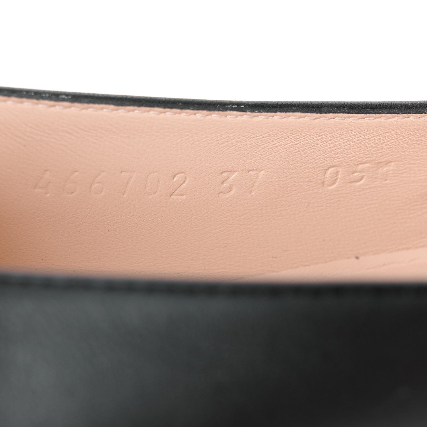 Gucci Calfskin Horsebit Loafers 37 Black 9 of 10