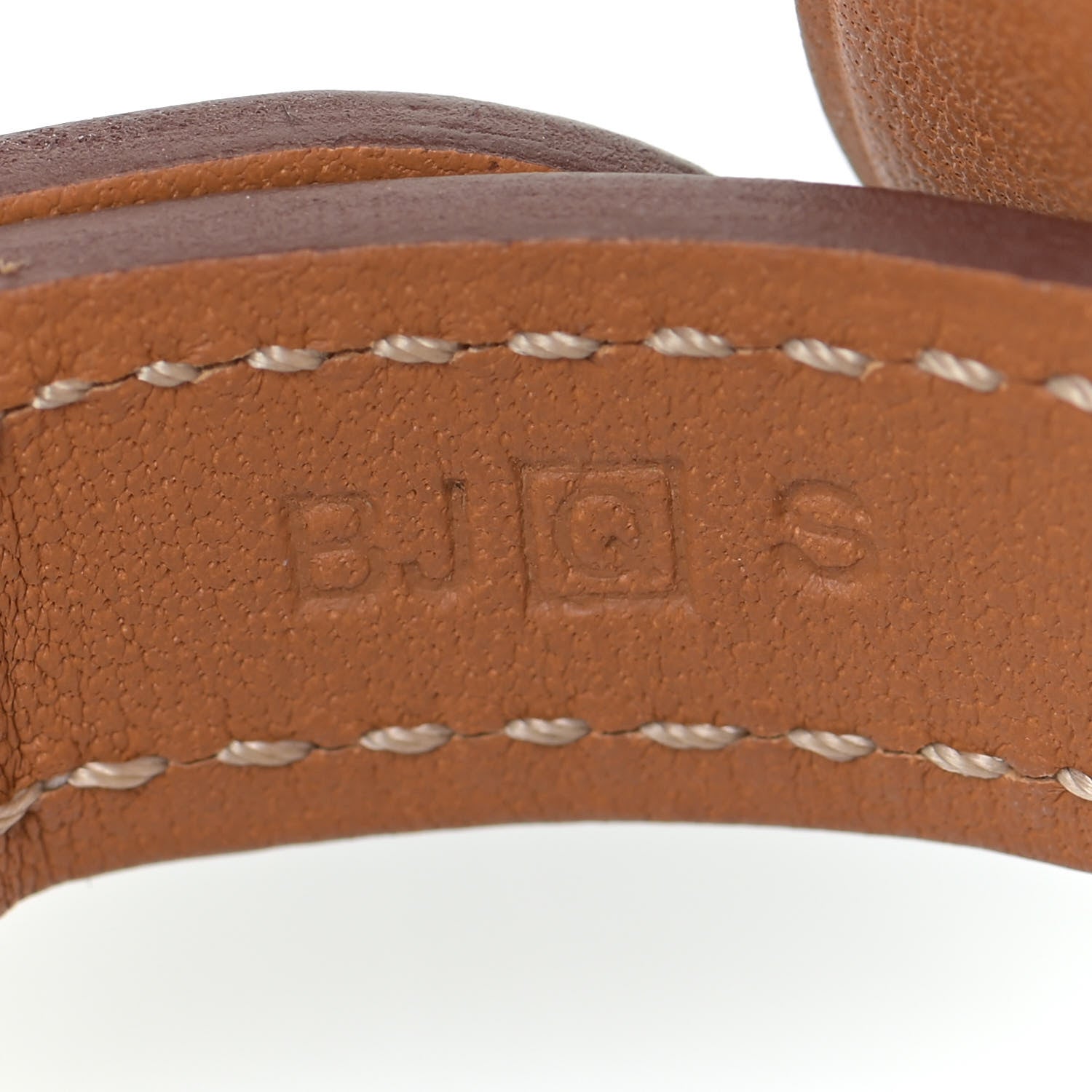 Hermes Barenia Fetiche Bracelet S Fauve 4 of 9